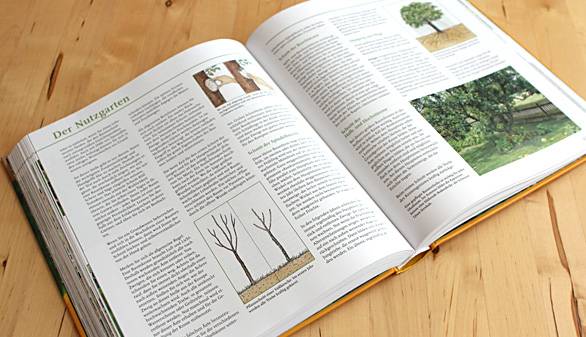 Einblick in das Buch: Der Biogarten: Das Original. Mit Pflanzenschutzkompass. Von Marie-Luise Kreuter