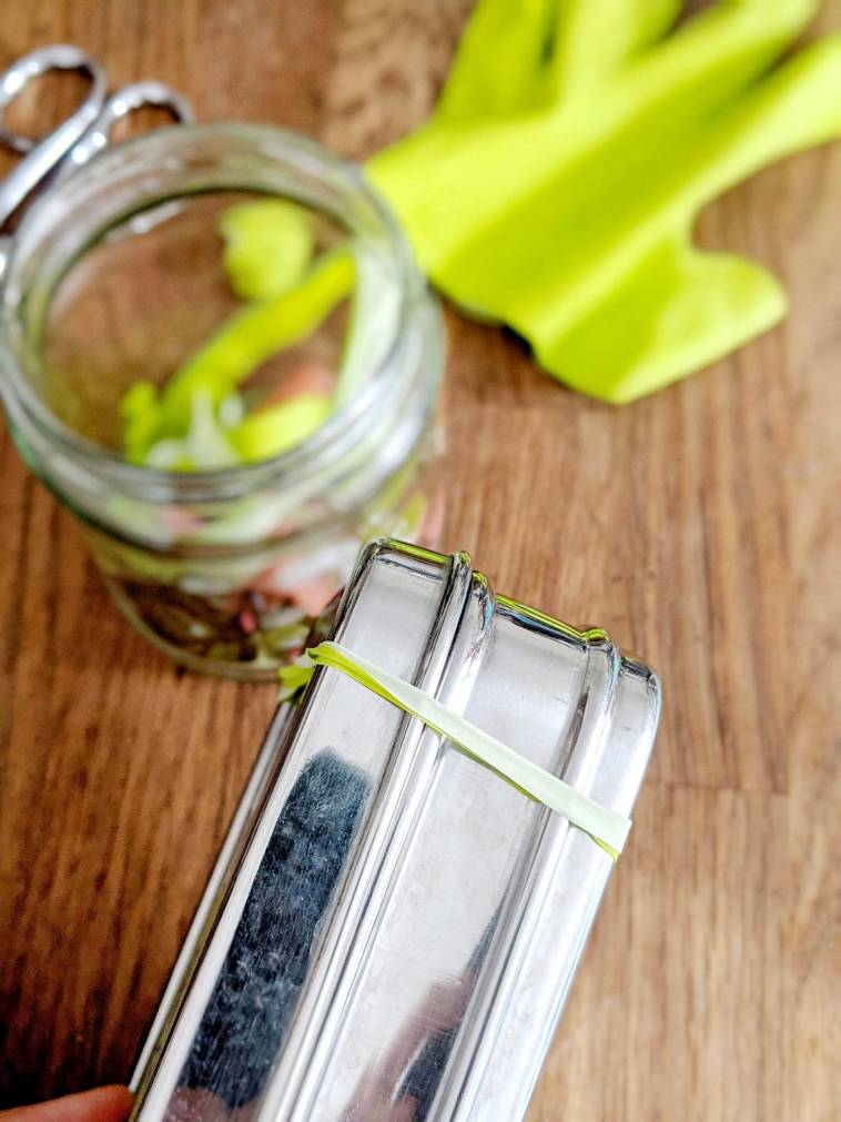 Gummihandschuhe recyceln statt wegwerfen - Lifehack für die Küche