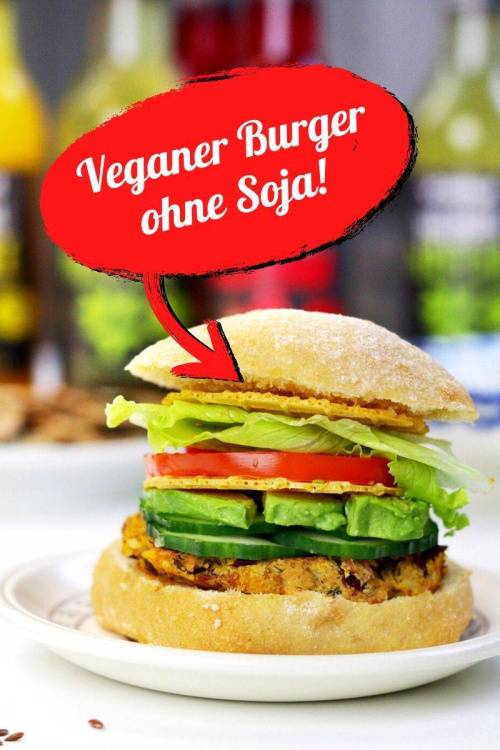 Veganer Kidneybohnen-Burger (Patty) – glutenfreies Rezept