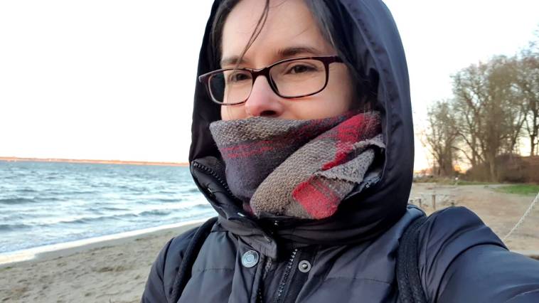 Osterurlaub an der Ostsee bei kalten Temperaturen im Campervan