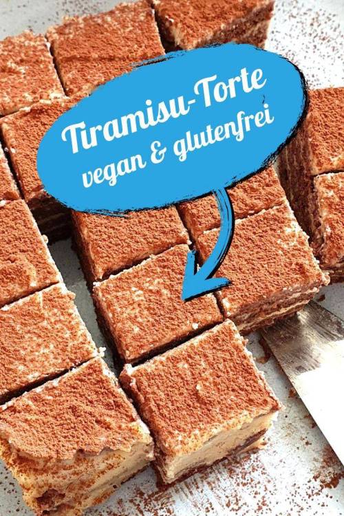 Rezept: Tiramisu-Torte! Glutenfrei, ohne Zucker und vegan