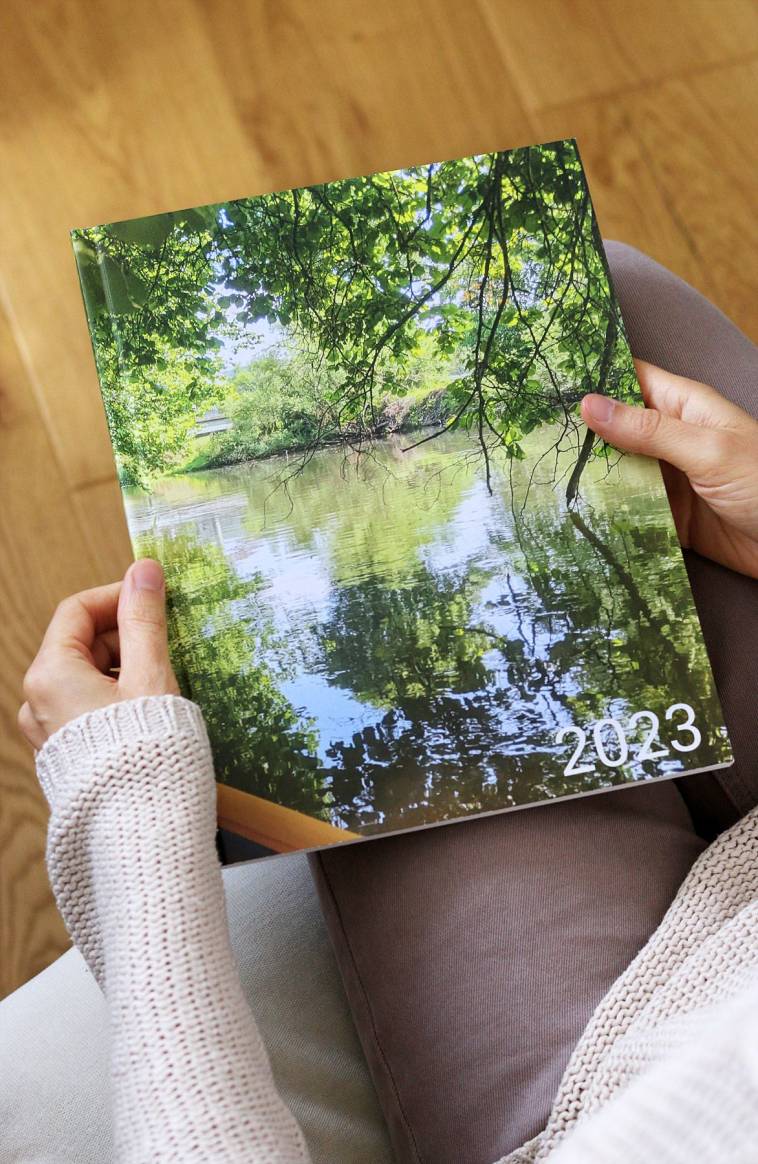 Unser nachhaltiges Fotobuch nature - bestellt bei der dm-Marke Foto-Paradies - Erfahrung und Einblick
