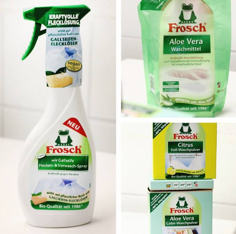 Waschmittel von Frosch