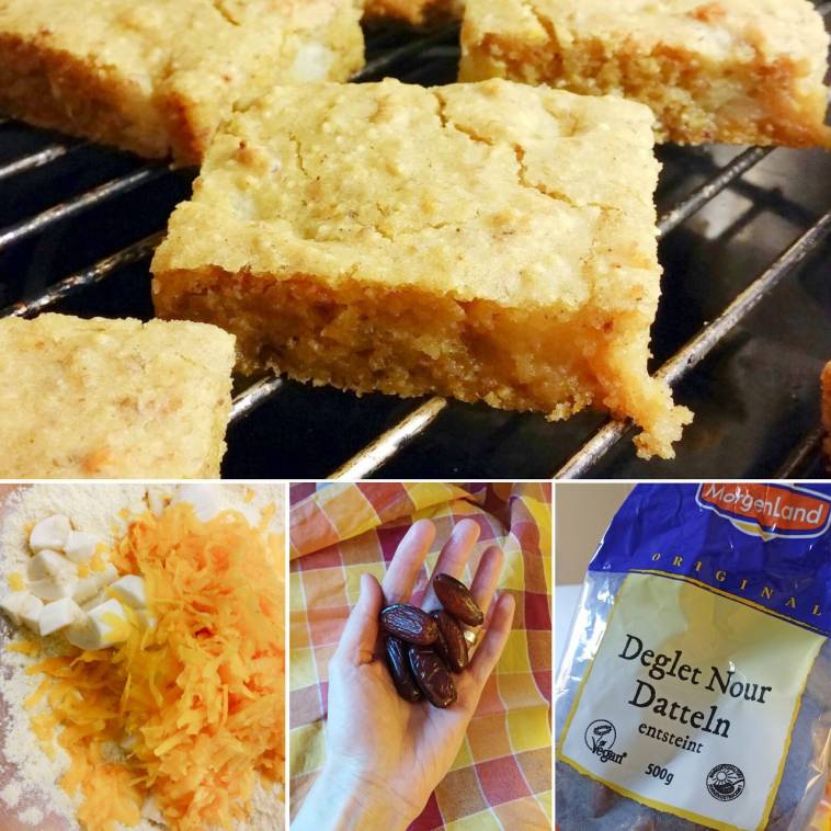Rezept Kürbis Bananen Schnitten