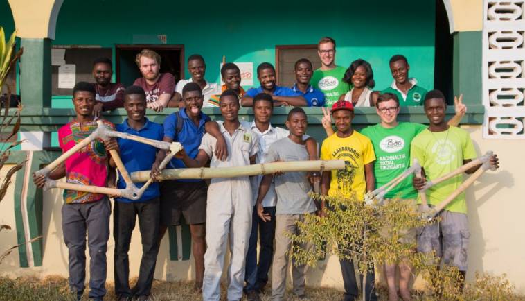 my Boo Team in Ghana