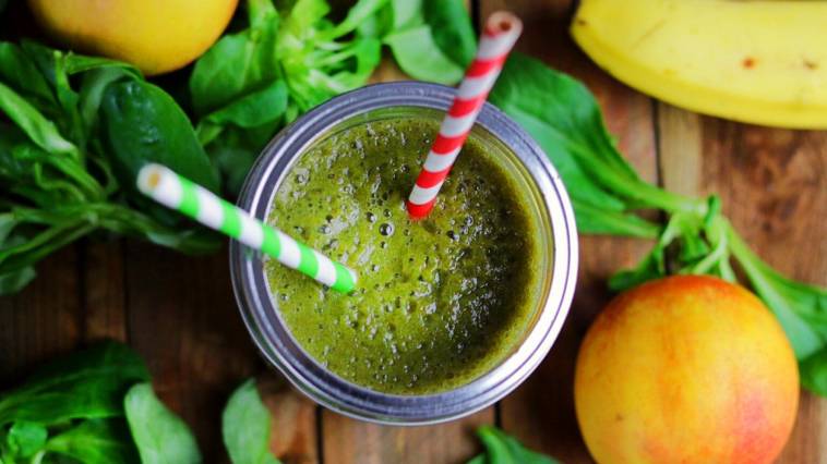 Grüner Smoothie für viel Energie