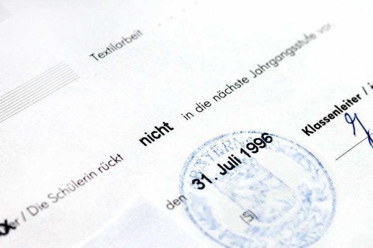 Nicht versetzt