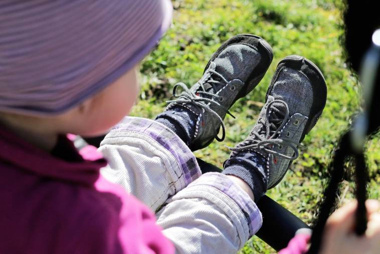Vegane Kinder-Barfußschuhe von Wildling Shoes für den Frühling