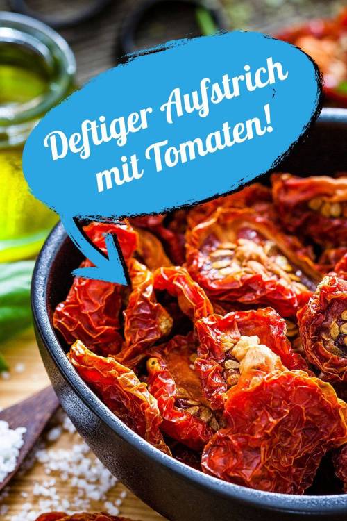 Rezept: Tomaten-Joghurt-Aufstrich - rustikal & vegan