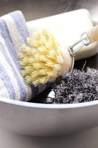 Umweltfreundlich Spülen und Putzen in der Küche