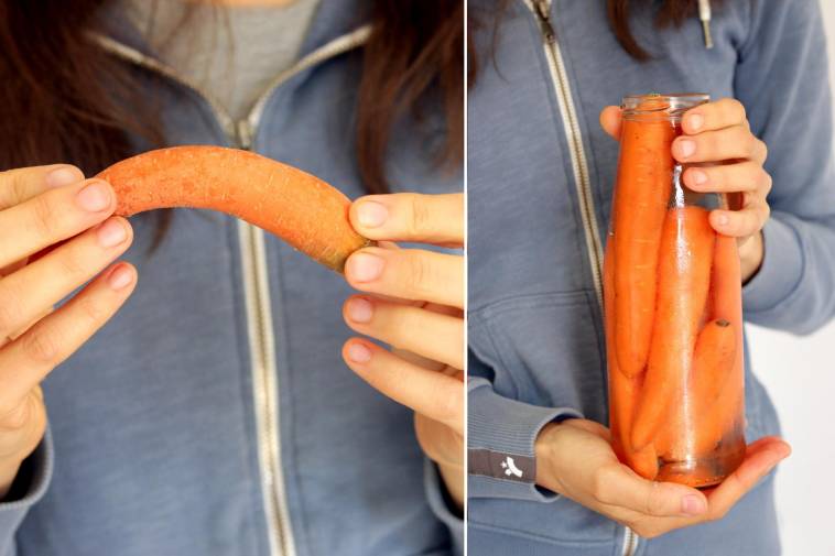 Tipp, um wieder knackige Karotten zu haben