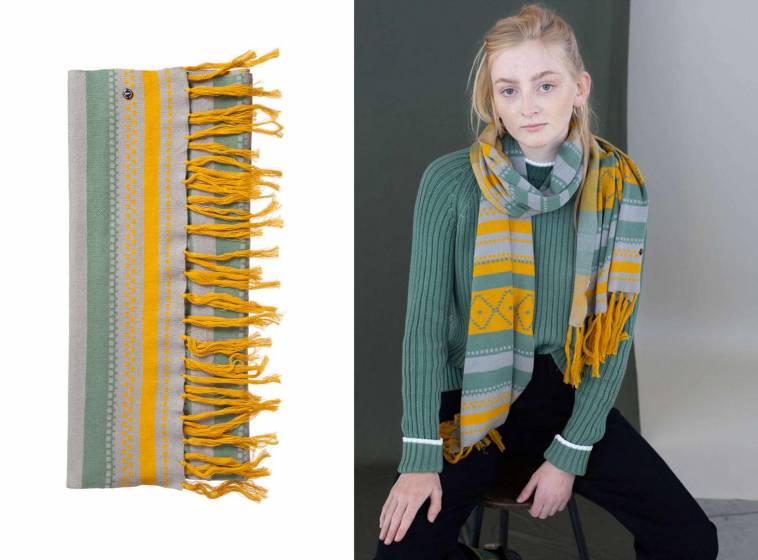 Faire Schals aus Bio-Baumwolle für den Herbst