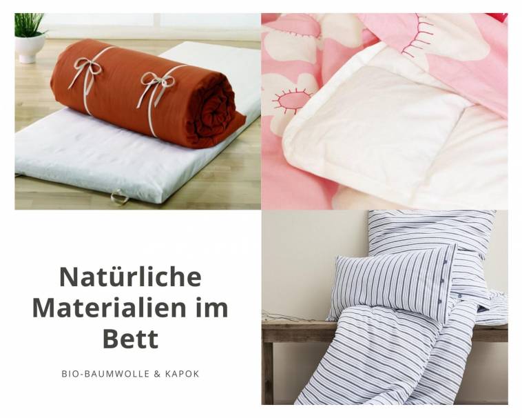 Natürliche Bettwäsche aus Bio-Baumwolle